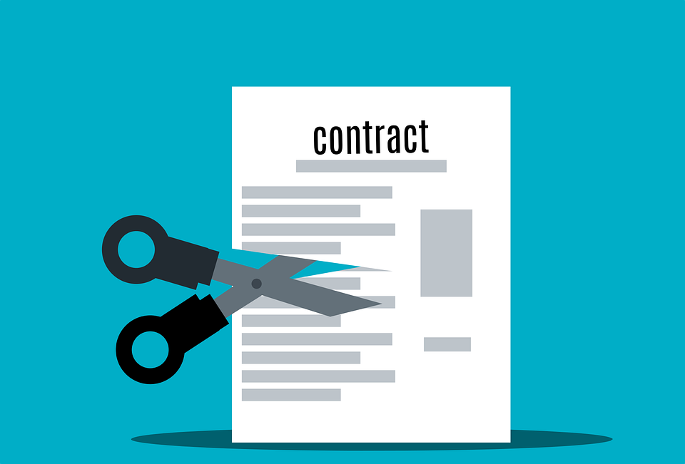 Copyright © Creative Commons Zero - CC0. Max Pixel. https://www.maxpixel.net/Termination-Agreement-Contract-Resignation-6149824